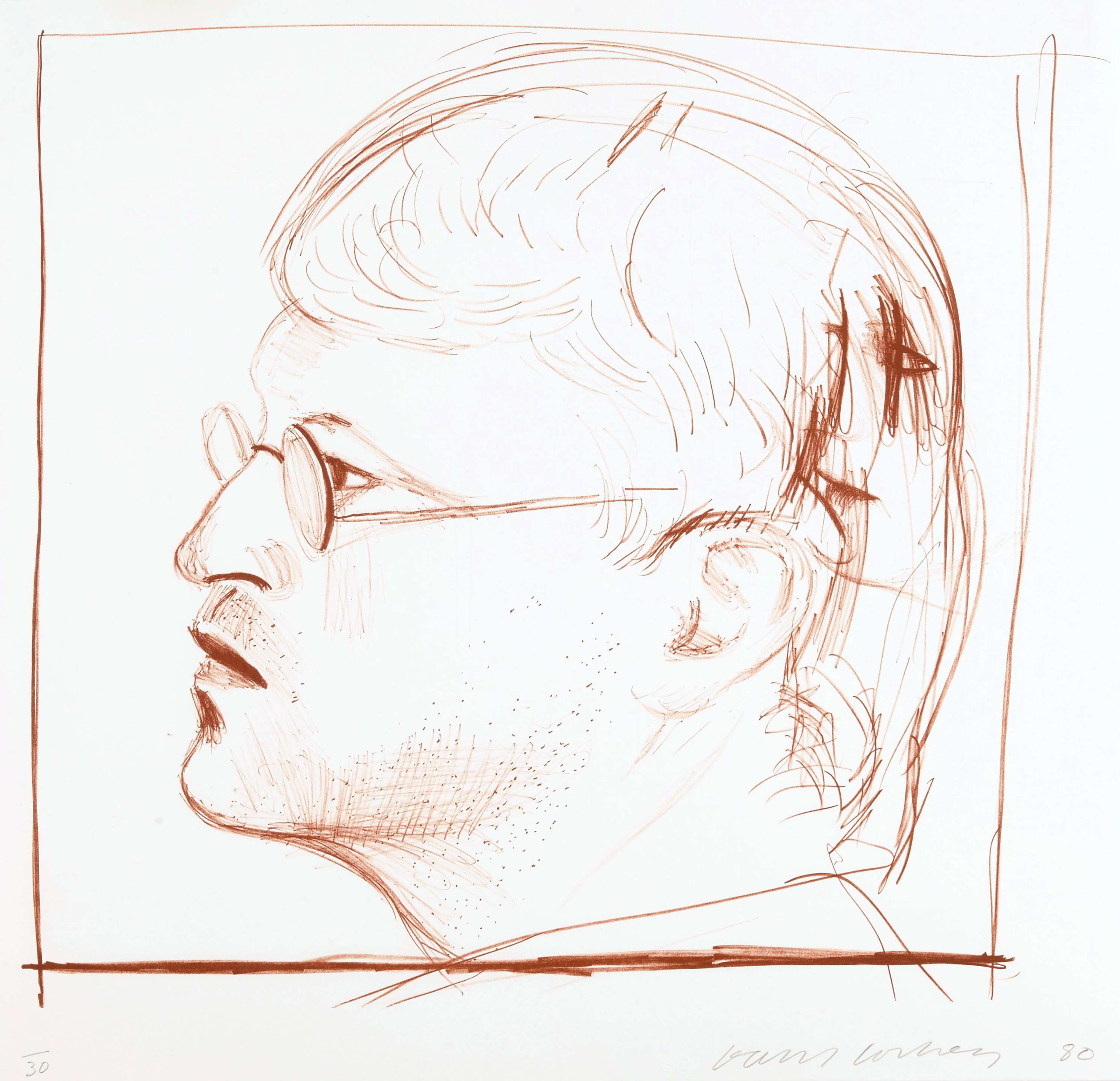 Self Portrait by David Hockney