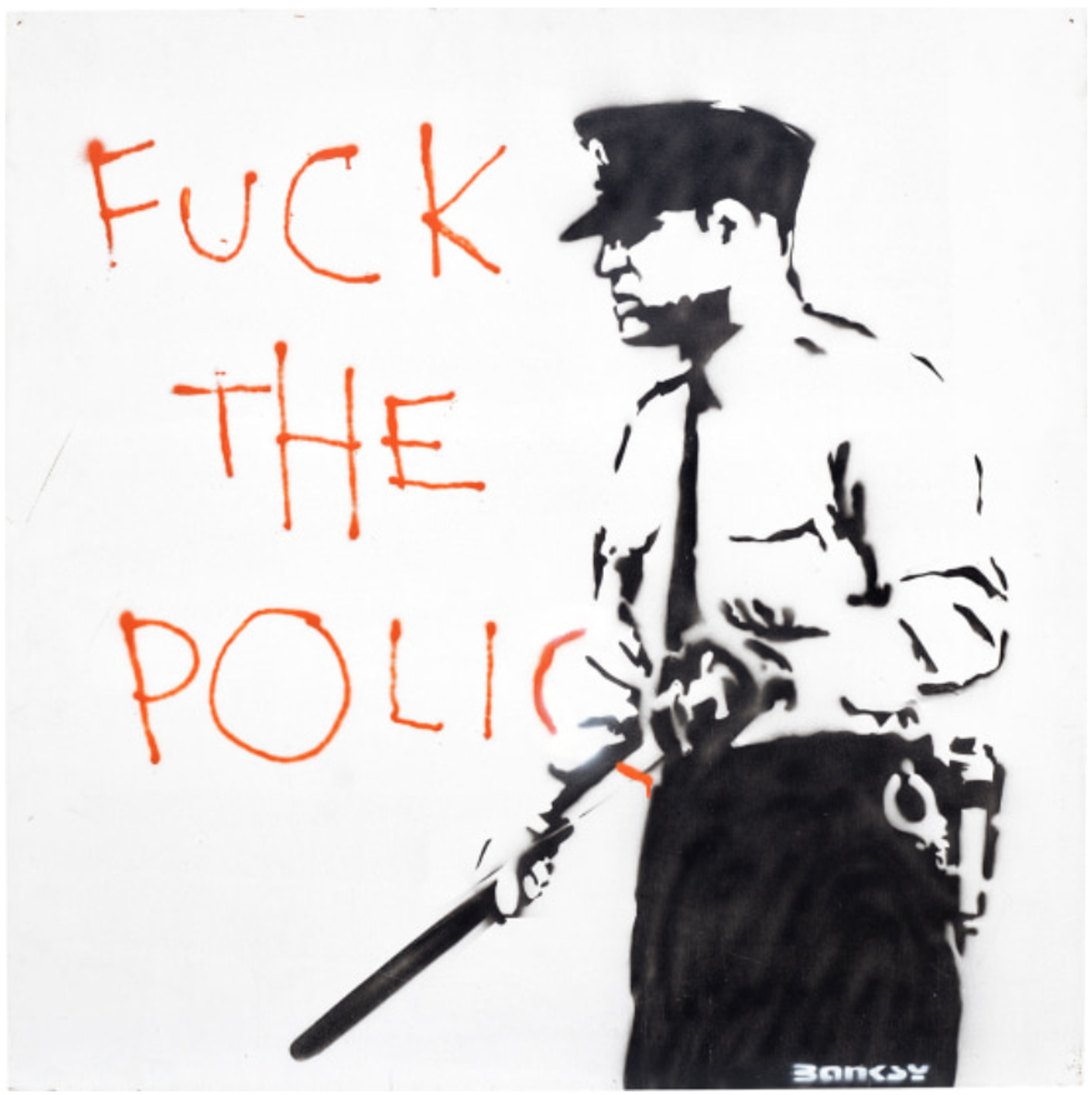 Untitled (Fuck the Police) by Banksy - Phillips 