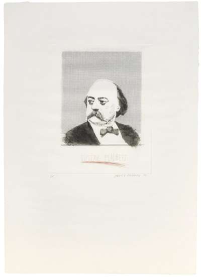 Gustave Flaubert - Signed Print by David Hockney 1973 - MyArtBroker
