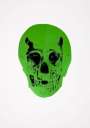 Damien Hirst: The Dead (lime green, raven black) - Signed Print
