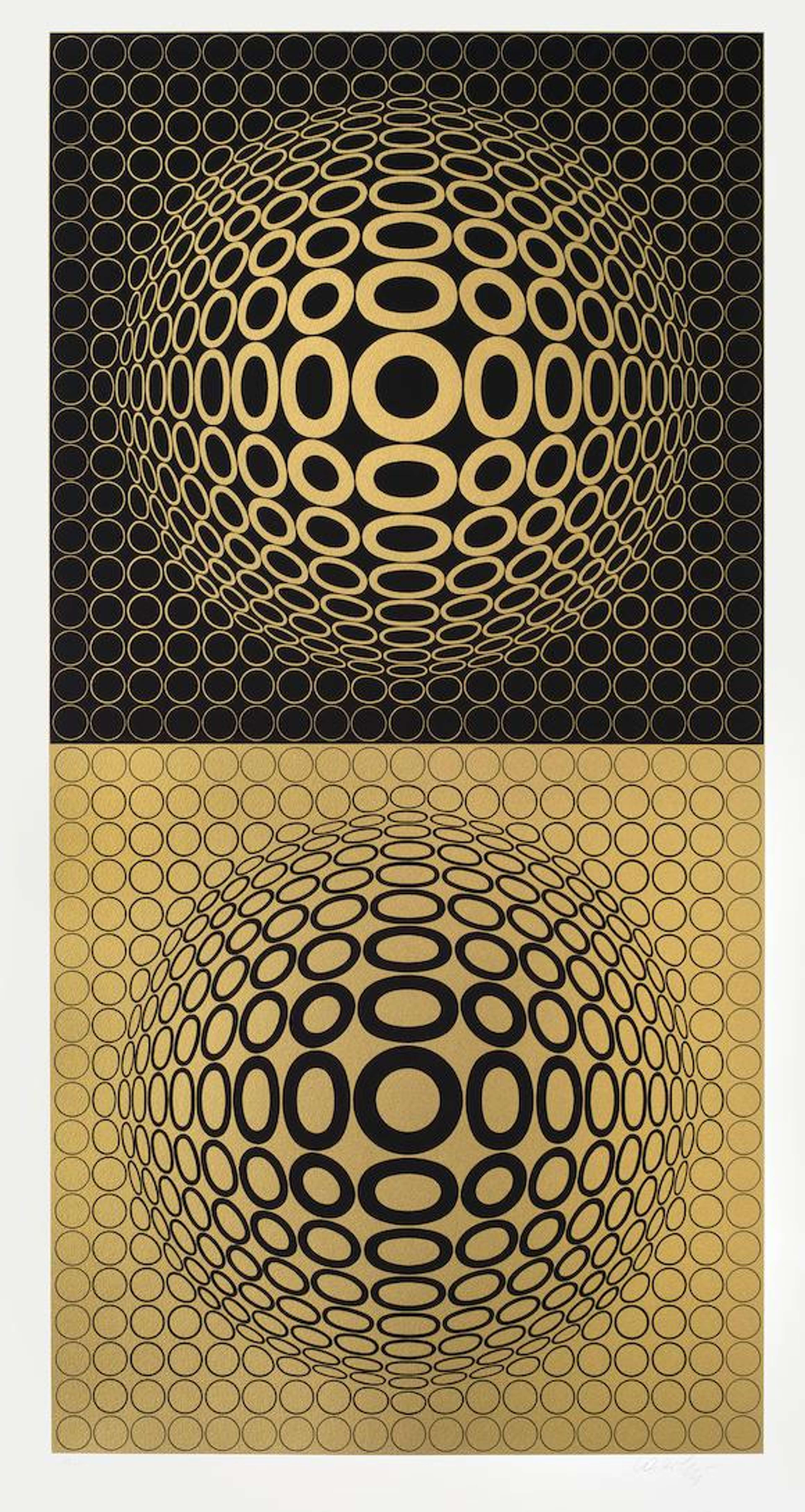 Meta VI - Signed Print by Victor Vasarely 1976 - MyArtBroker