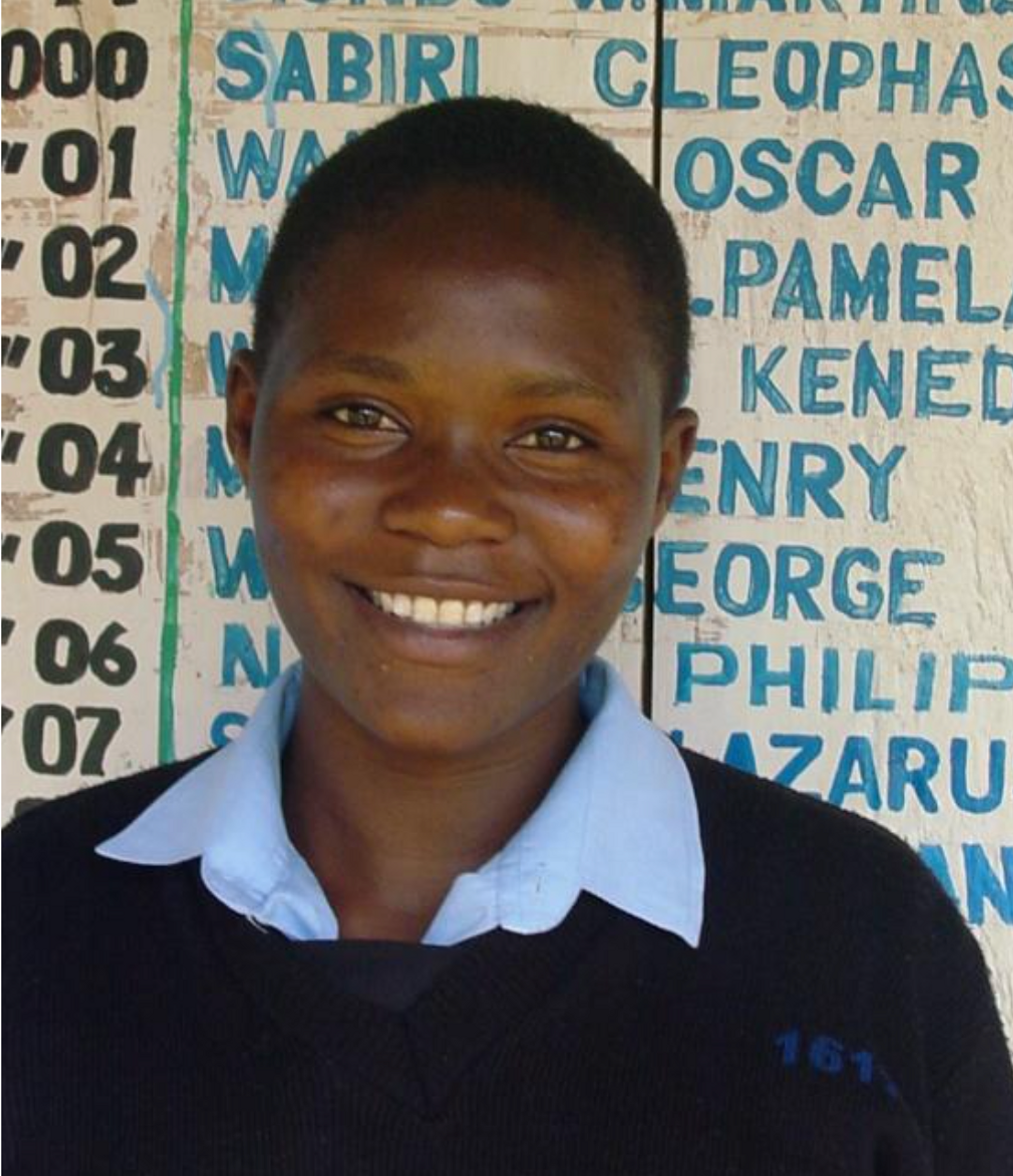 Mercy was living with just her older brother as they had no parents. She was brought to us by her brother who was concerned she was not safe alone at home. W.O.R.K. took her through her education and she is now studying for a degree in business management.