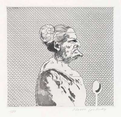 The Cook - Signed Print by David Hockney 1969 - MyArtBroker