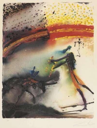 Salvador Dali: Tauromachie - Signed Print
