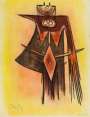 Wifredo Lam: Demoiselle Blasonnee - Signed Print