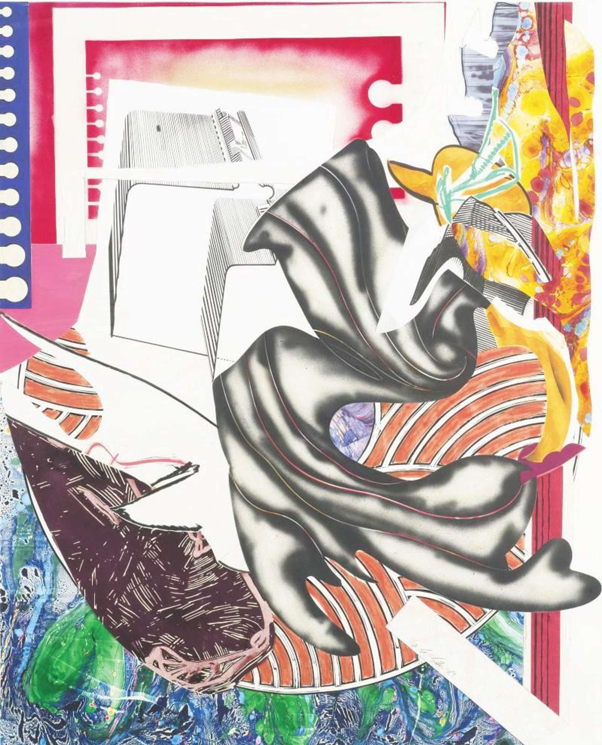 Frank Stella: Moby Dick - Signed Print