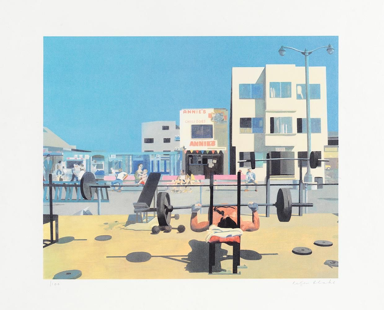 Madonna On Venice Beach by Peter Blake Meaning, Analysis & Auction
