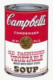 Campbell's Soup II, Old Fashioned Vegetable (F. & S. II.54) - Signed Print