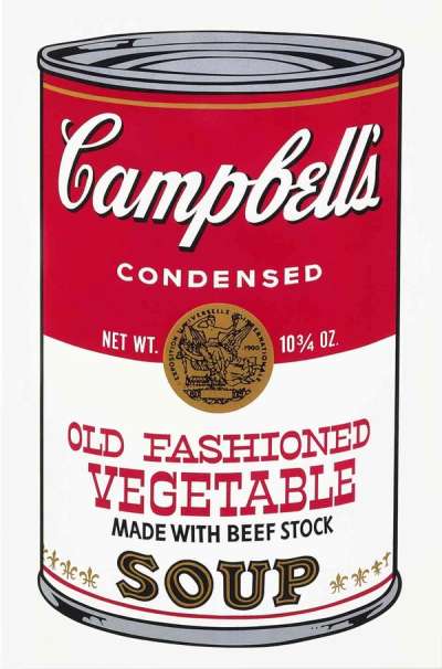 Campbell’s Soup II, Old Fashioned Vegetable (F. & S. II.54) - Signed Print by Andy Warhol 1969 - MyArtBroker