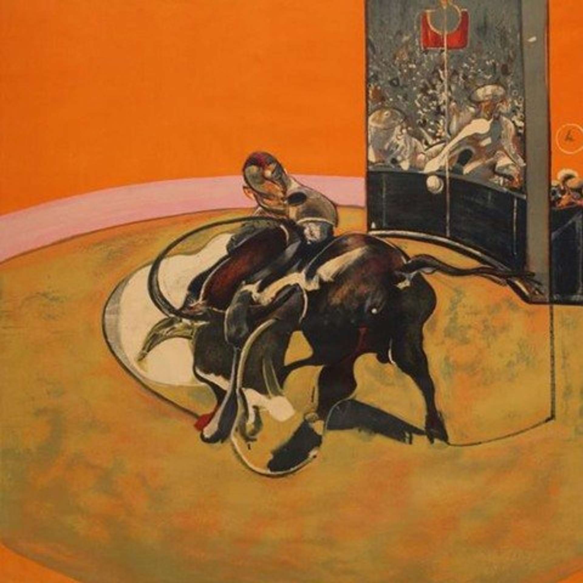 Study For Bull Fight No. 1 by Francis Bacon
