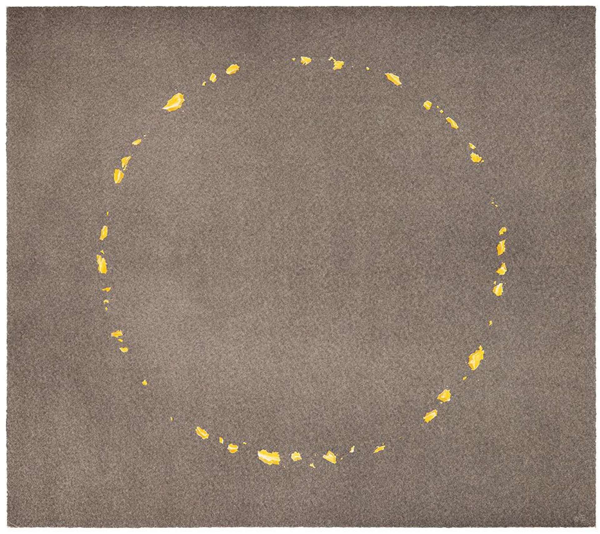 Cheese Circle - Signed Print by Ed Ruscha 1976 - MyArtBroker