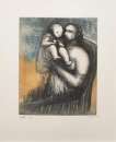 Mother And Child XXV - Signed Print