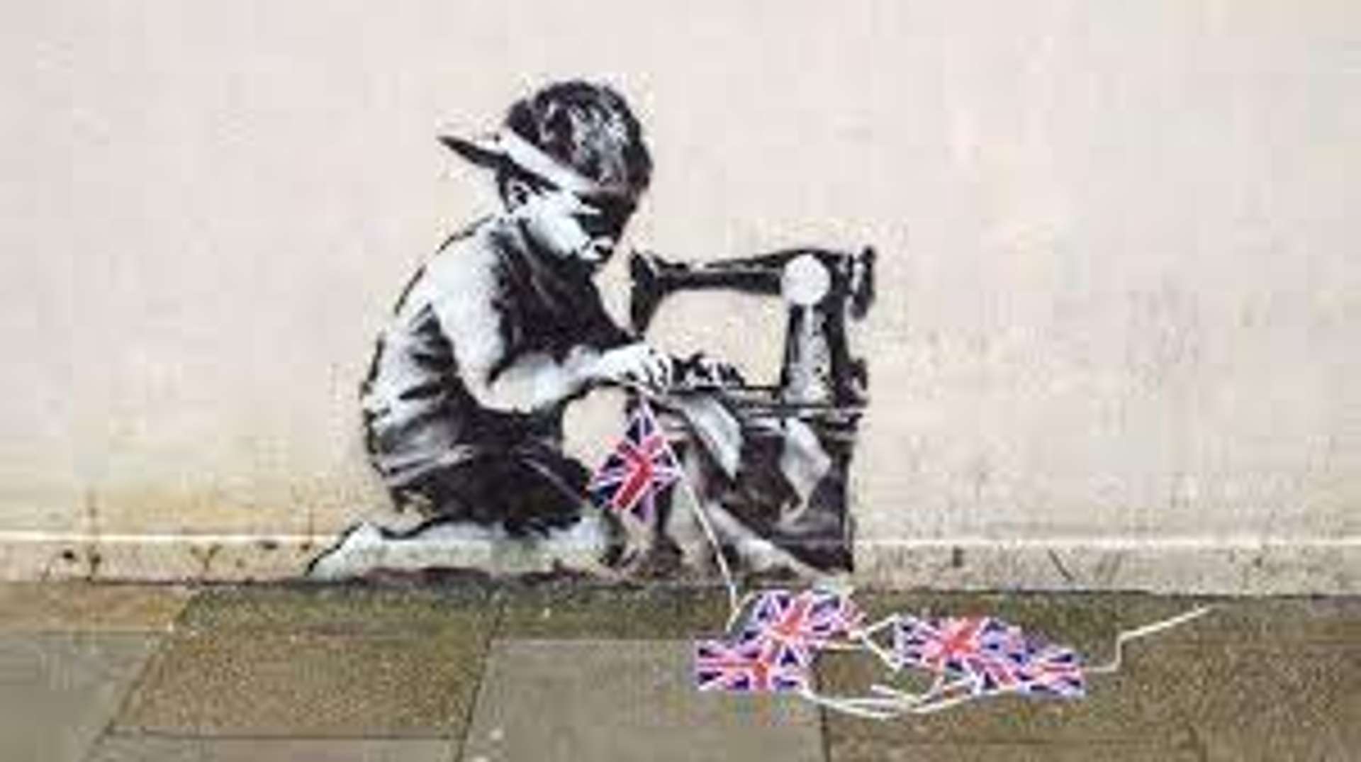 Slave Labour (Hackney, 2012) by Banksy - MyArtBroker
