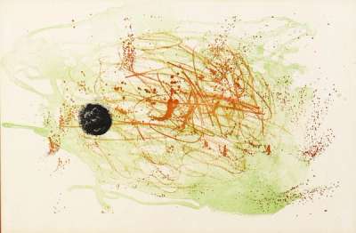 Joan Miró: Series I Red And Green - Signed Print