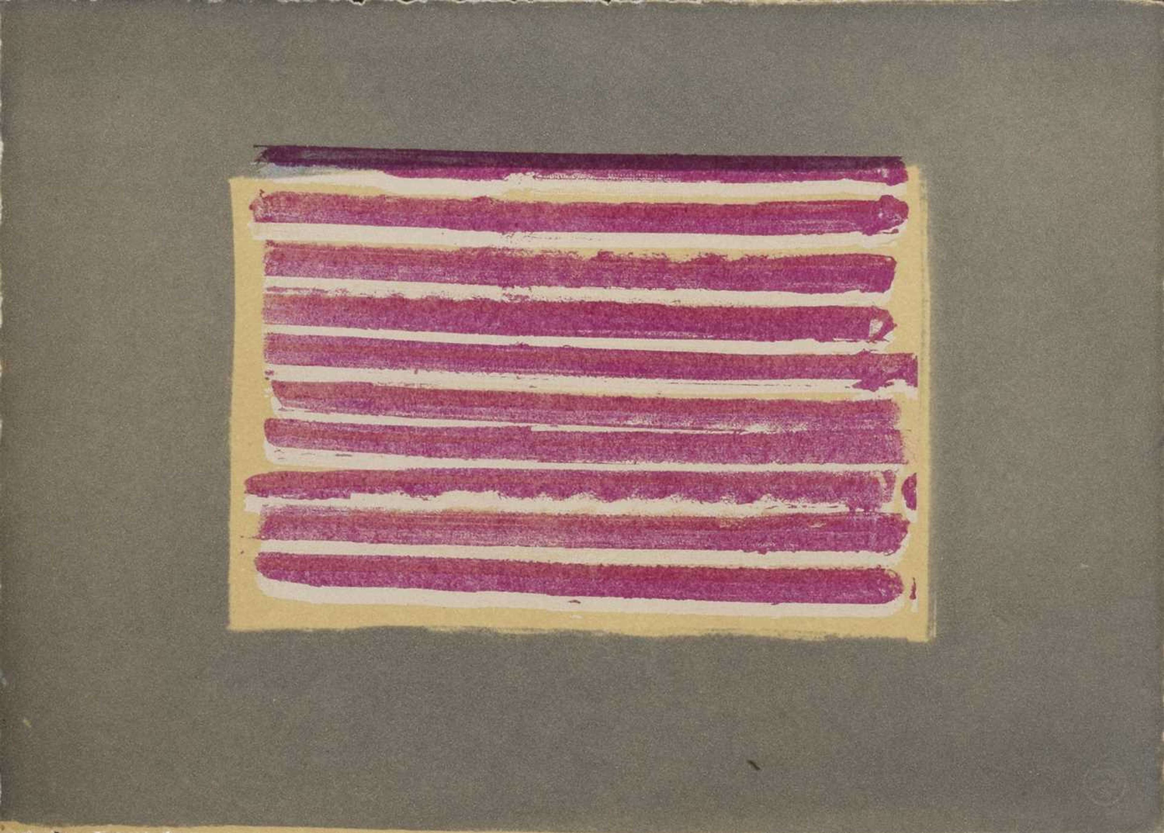 Shutter - Signed Print by Howard Hodgkin 1976 - MyArtBroker
