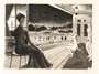 Paul Delvaux: By The Town - Signed Print