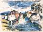 Maurice de Vlaminck: Le Sausseron - Signed Print