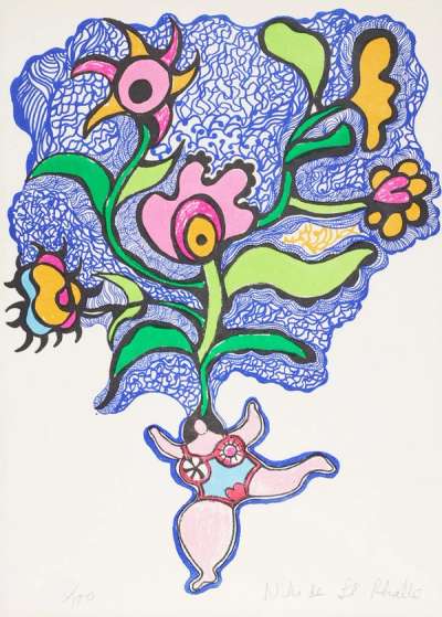 Nana - Signed Print by Niki de Saint Phalle 1970 - MyArtBroker
