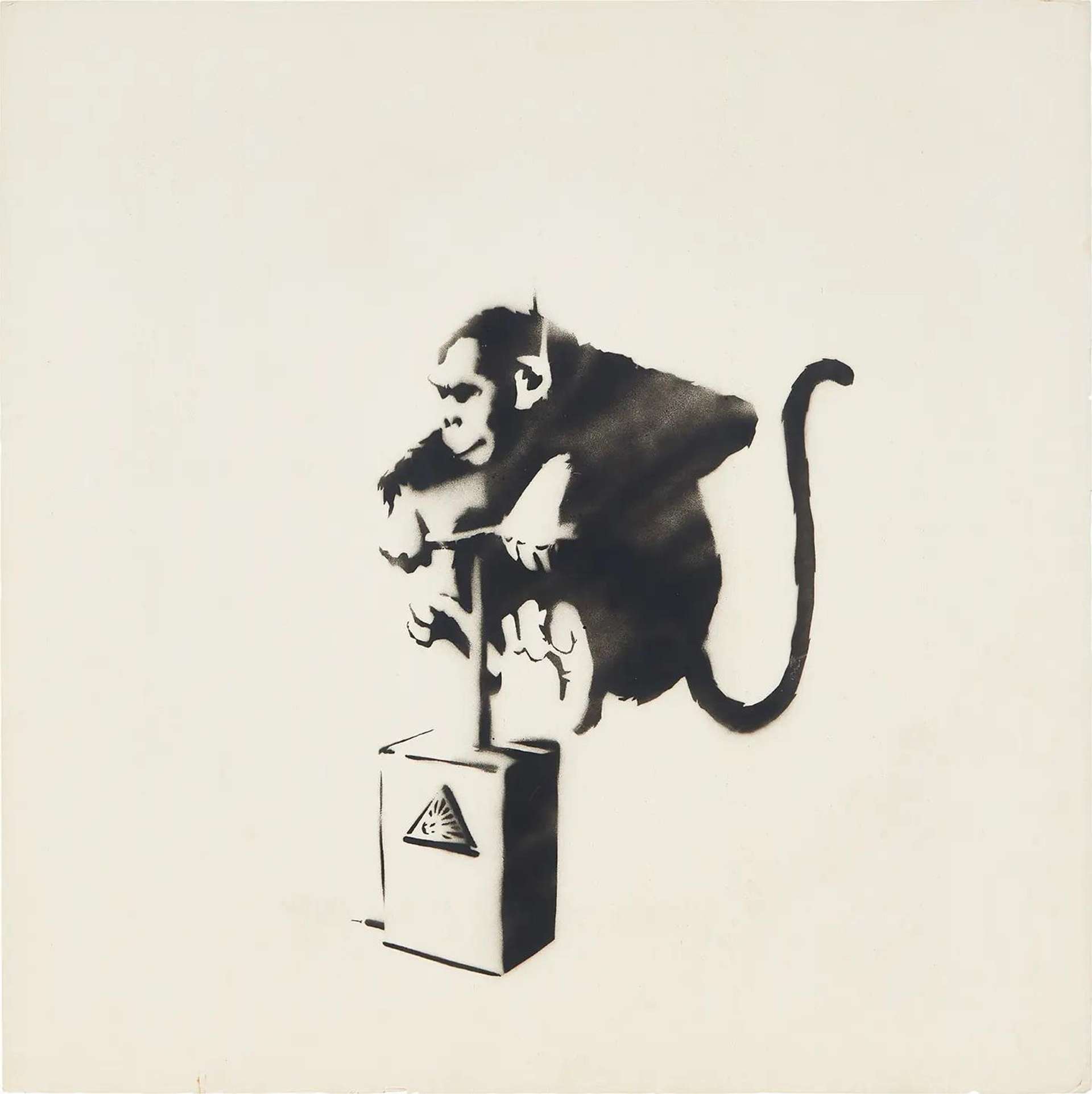 Monkey Detonator by Banksy