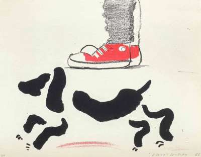 Ian And Heinz - Signed Print by David Hockney 1986 - MyArtBroker