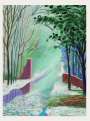 David Hockney: The Arrival Of Spring In Woldgate East Yorkshire 3rd January 2011 - Signed Print