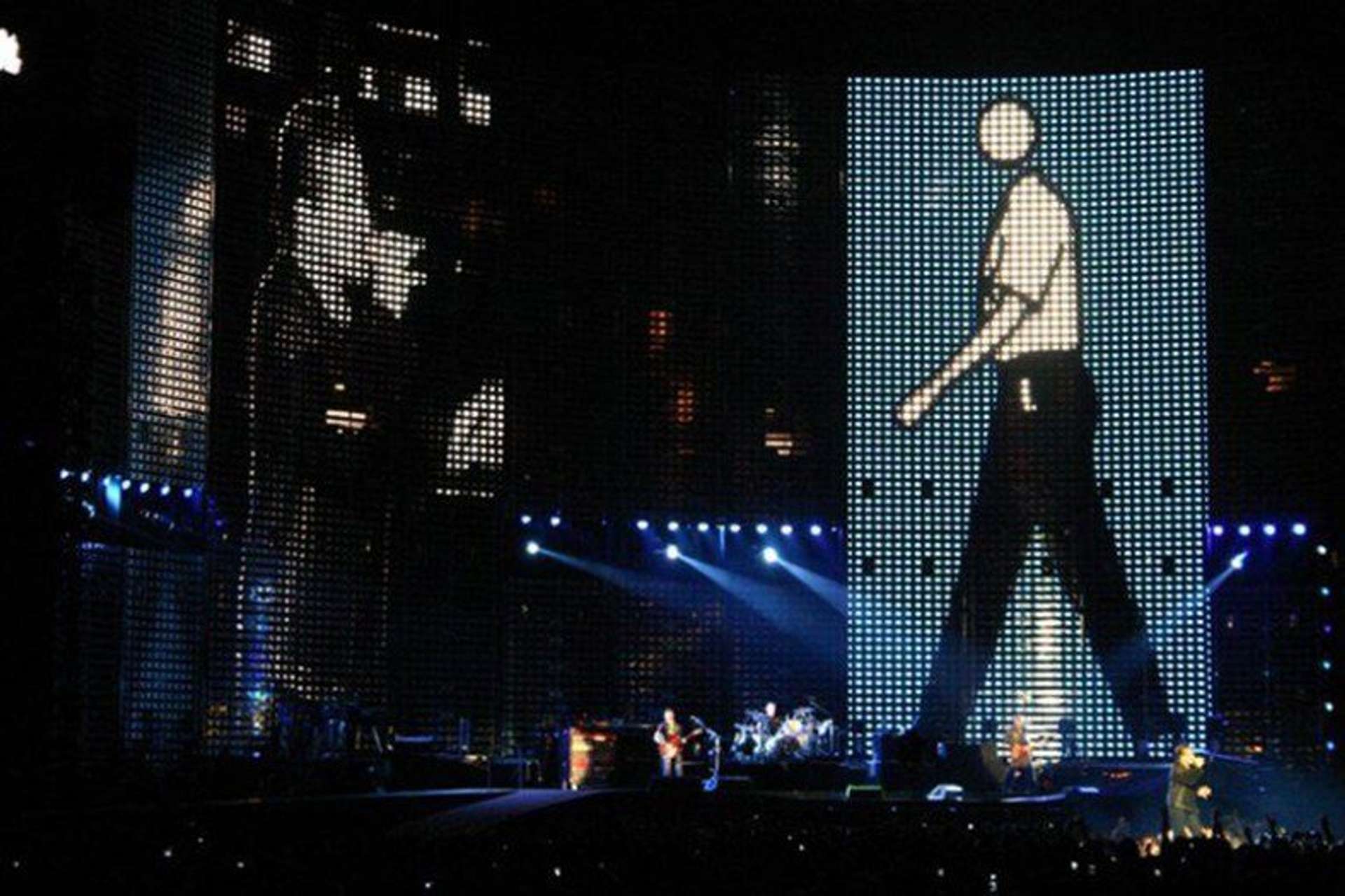 U2, Vertigo World Tour by Julian Opie