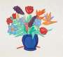 Tom Wesselmann: Bouquet - Signed Print