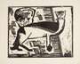 Karl Schmidt-Rottluff: Katzen - Signed Print