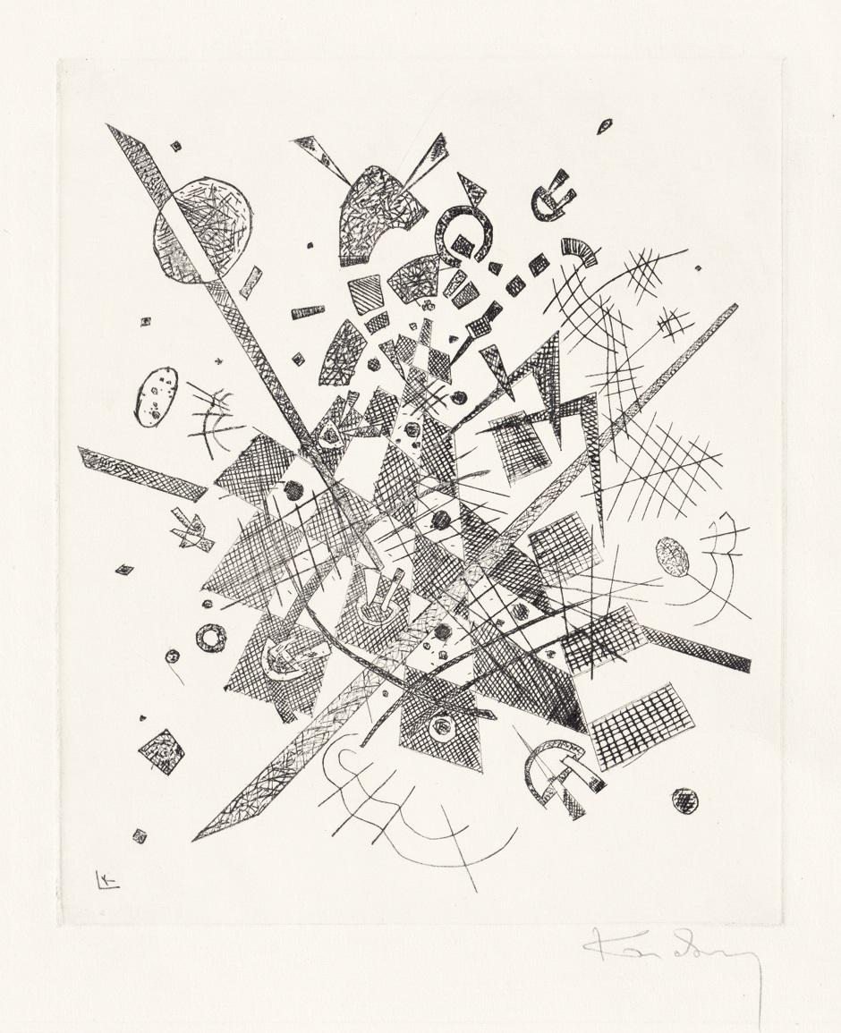 Wassily Kandinsky Kleine Welten II (Signed Print) 1922 | For