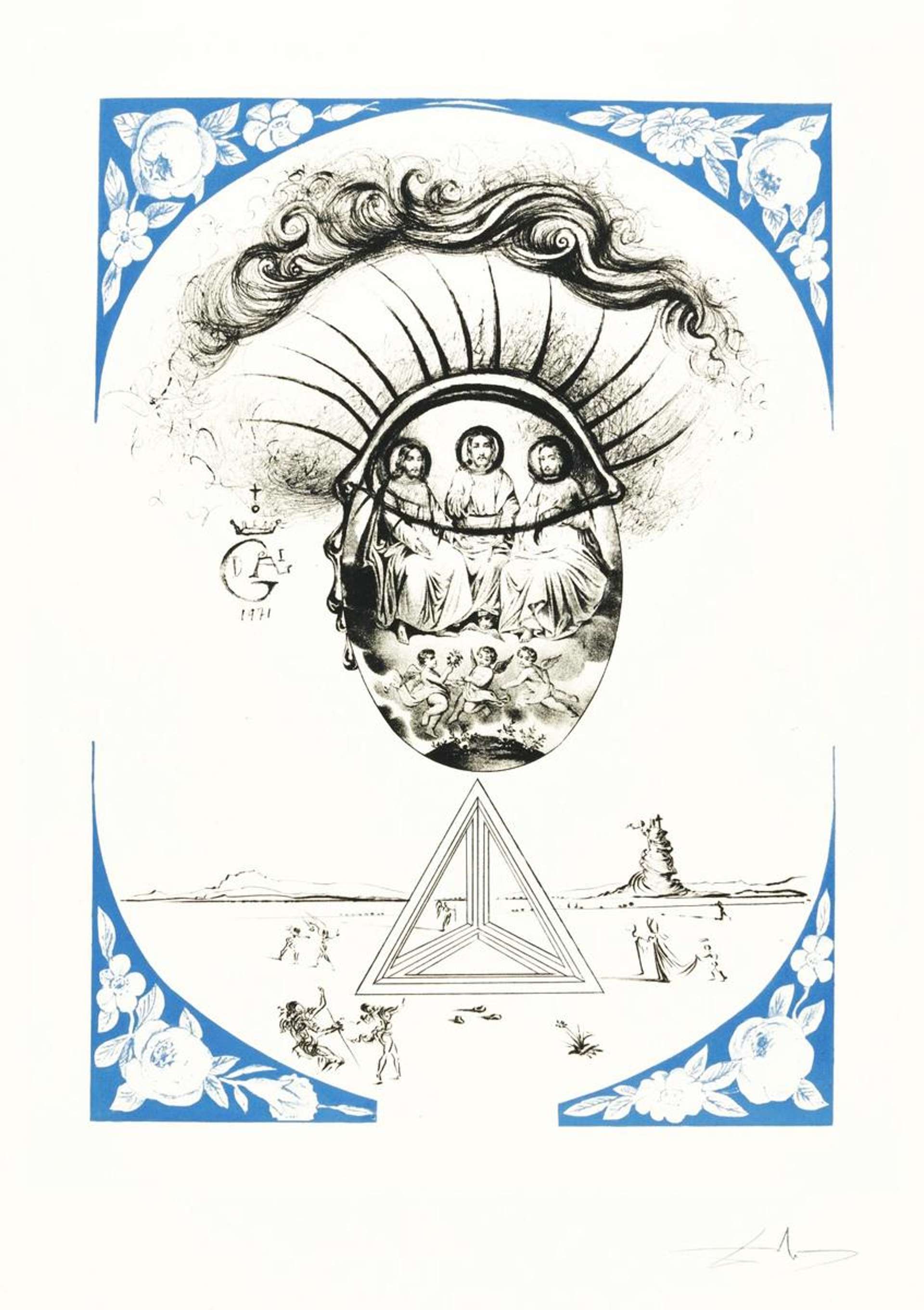 Salvador Dali: Dix Recettes Immortalité (portfolio) - Signed Print