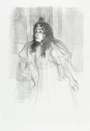 Henri De Toulouse Lautrec: Miss May Belfort En Cheveux - Signed Print