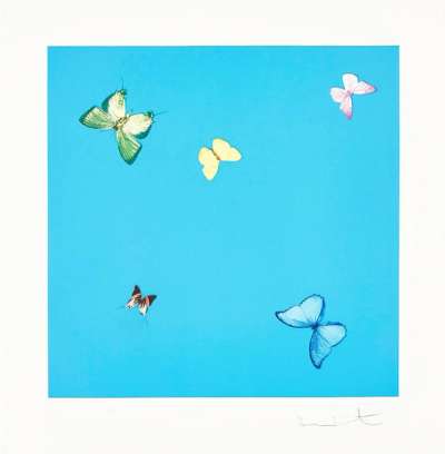 Damien Hirst: A Dream - Signed Print