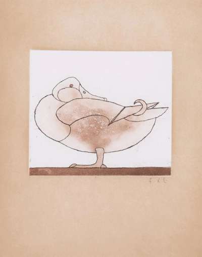 Le Canard - Signed Print by Francois Xavier Lalanne 2004 - MyArtBroker