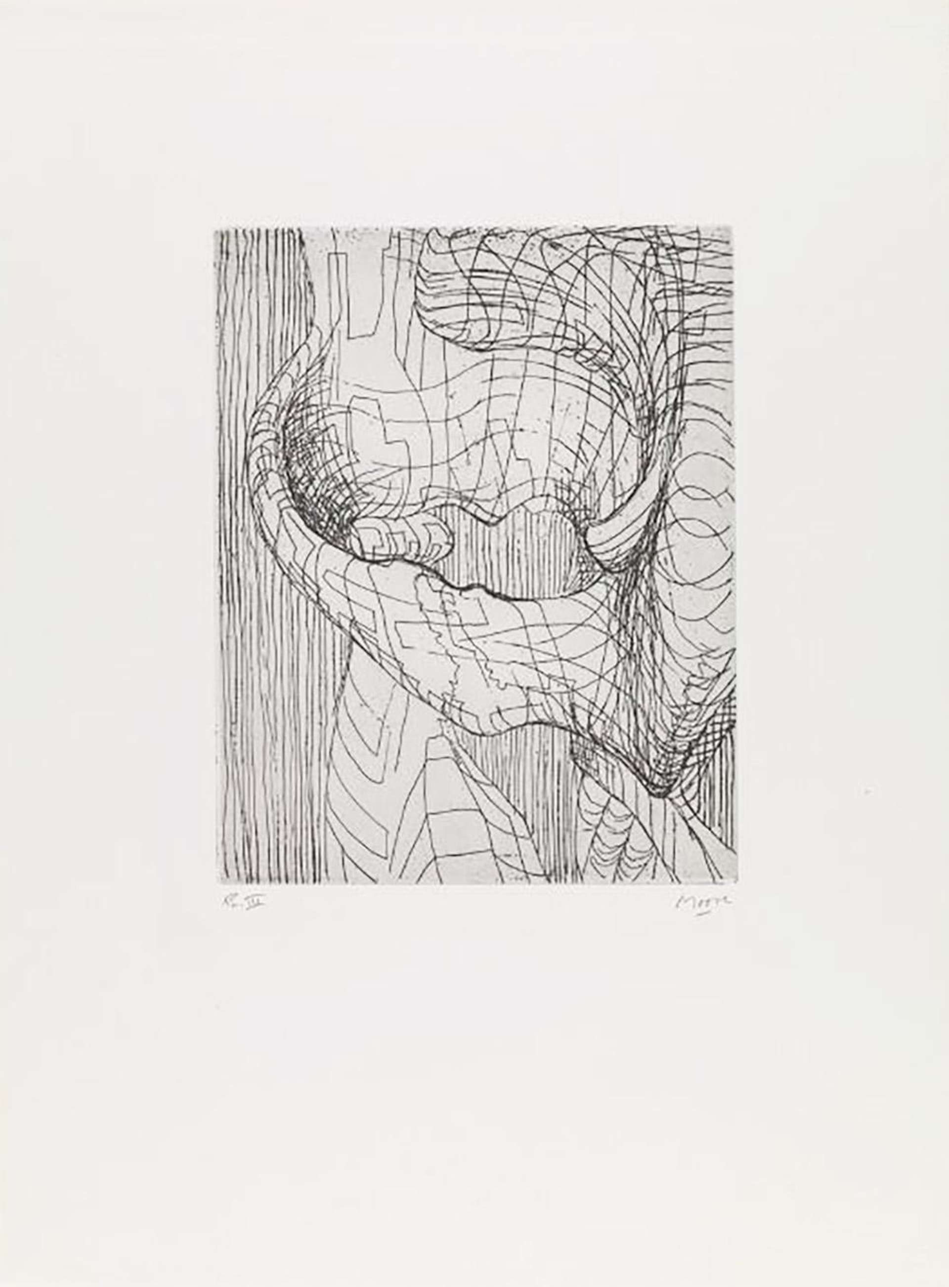 Elephant Skull III - Signed Print by Henry Moore 1970 - MyArtBroker