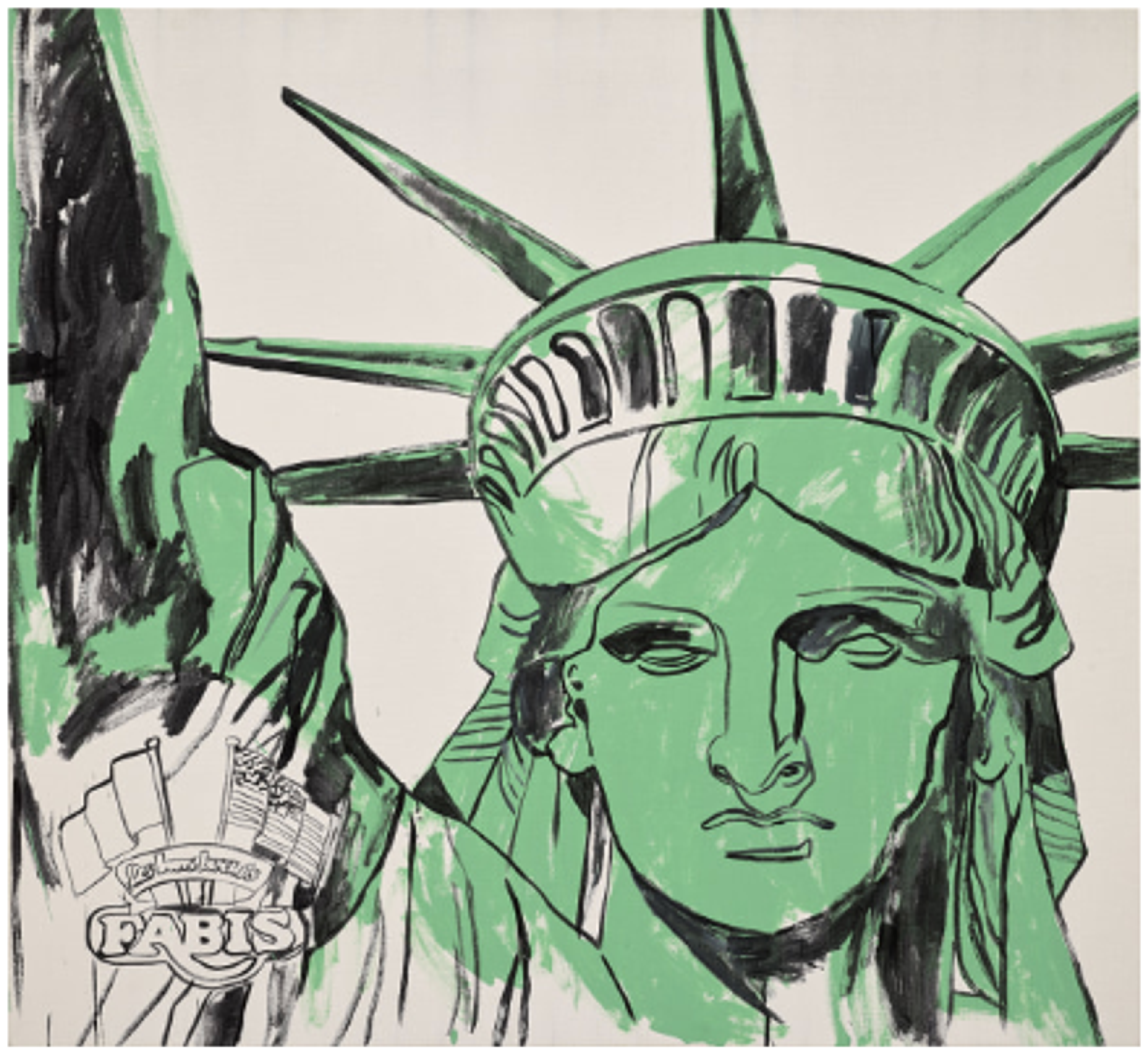 Statue of Liberty © Andy Warhol 1986 