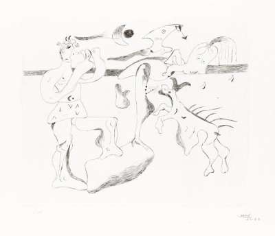 Daphnis Et Chloé - Signed Print by Joan Miró 1933 - MyArtBroker