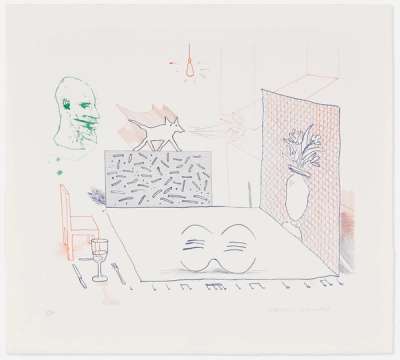 Discord Merely Magnifies - Signed Print by David Hockney 1977 - MyArtBroker