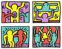 Keith Haring: Pop Shop Quad I - Signed Print