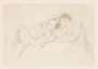 Tsuguharu Foujita: Two Reclining Nudes - Signed Print