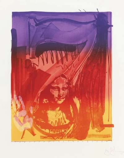 Figure 7 (Color Numeral) - Signed Print by Jasper Johns 1969 - MyArtBroker