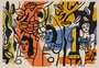 Fernand Leger: Les Femmes Au Perroquet - Signed Print