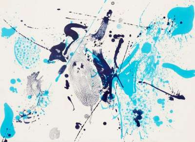 Blue Violet - Signed Print by Sam Francis 1963 - MyArtBroker