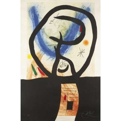 Joan Miró: La Fronde - Signed Print