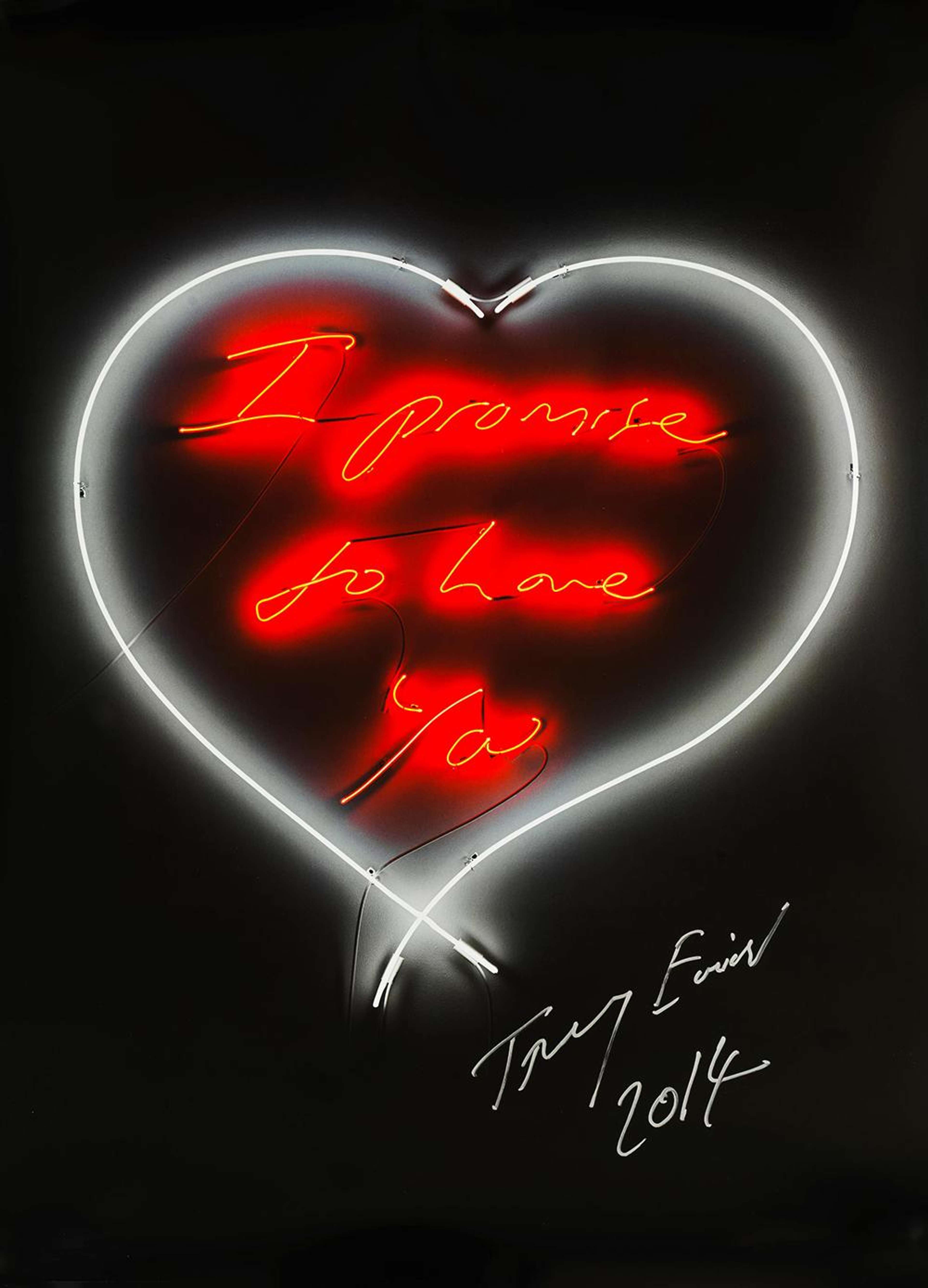 I Promise To Love You - Signed Print by Tracey Emin 2014 - MyArtBroker