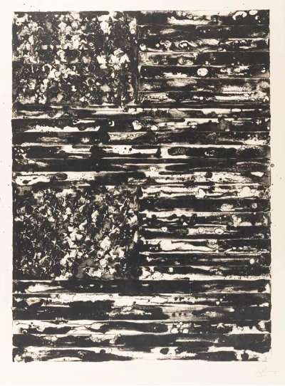 Two Flags (ULAE 209) - Signed Print by Jasper Johns 1980 - MyArtBroker