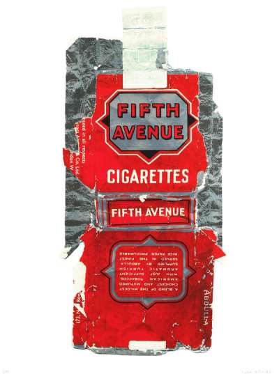 Fag Packets (Fifth Avenue) - Signed Print by Peter Blake 2005 - MyArtBroker