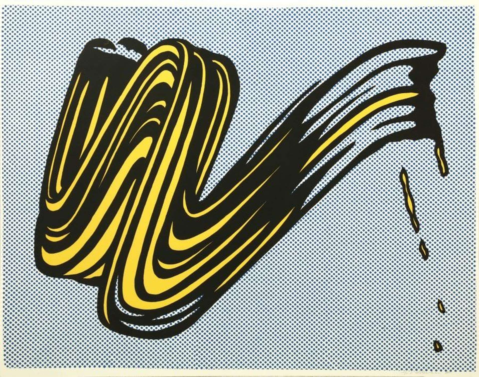 From Dot Painting To Typography: The Techniques Of Roy Lichtenstein