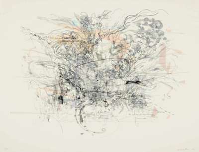 Rogue Ascension - Signed Print by Julie Mehretu 2002 - MyArtBroker