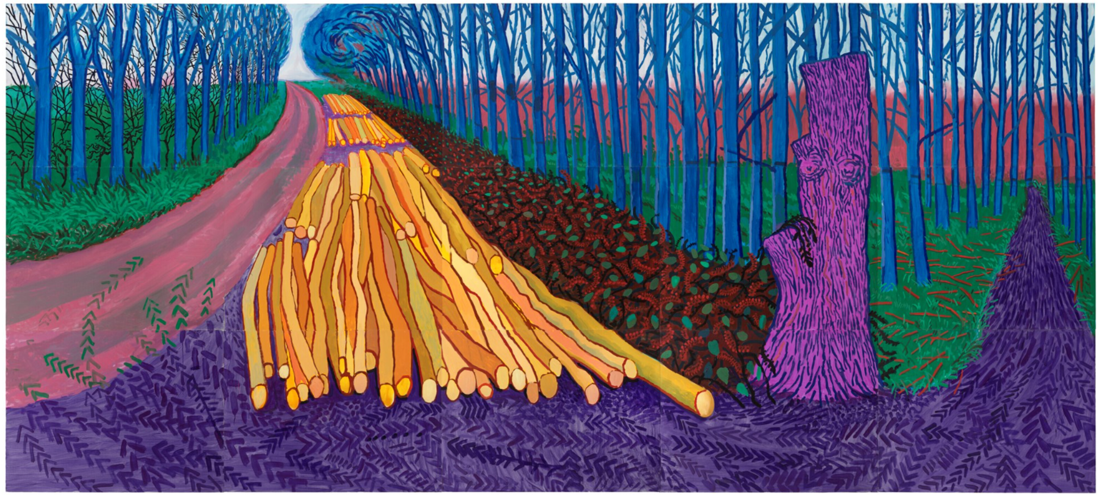 Extremely Limited: David Hockney's Arrival Of Spring