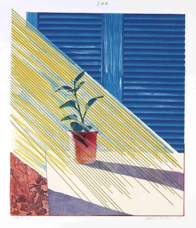 Sun State I - Signed Print by David Hockney 1973 - MyArtBroker